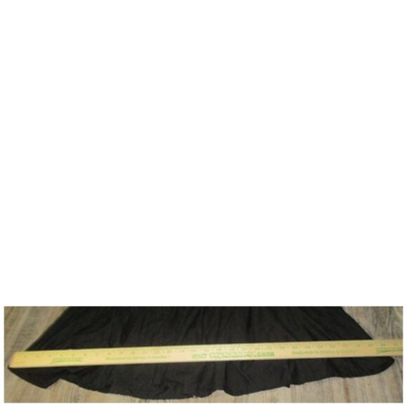 Dizzy Lizzy Women's Black Peasant Style Short Slv Dress Ruffles Size Medium Boho - Picture 7 of 13